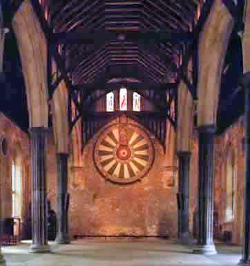 The Round Table Great Hall, Winchester England July 2000